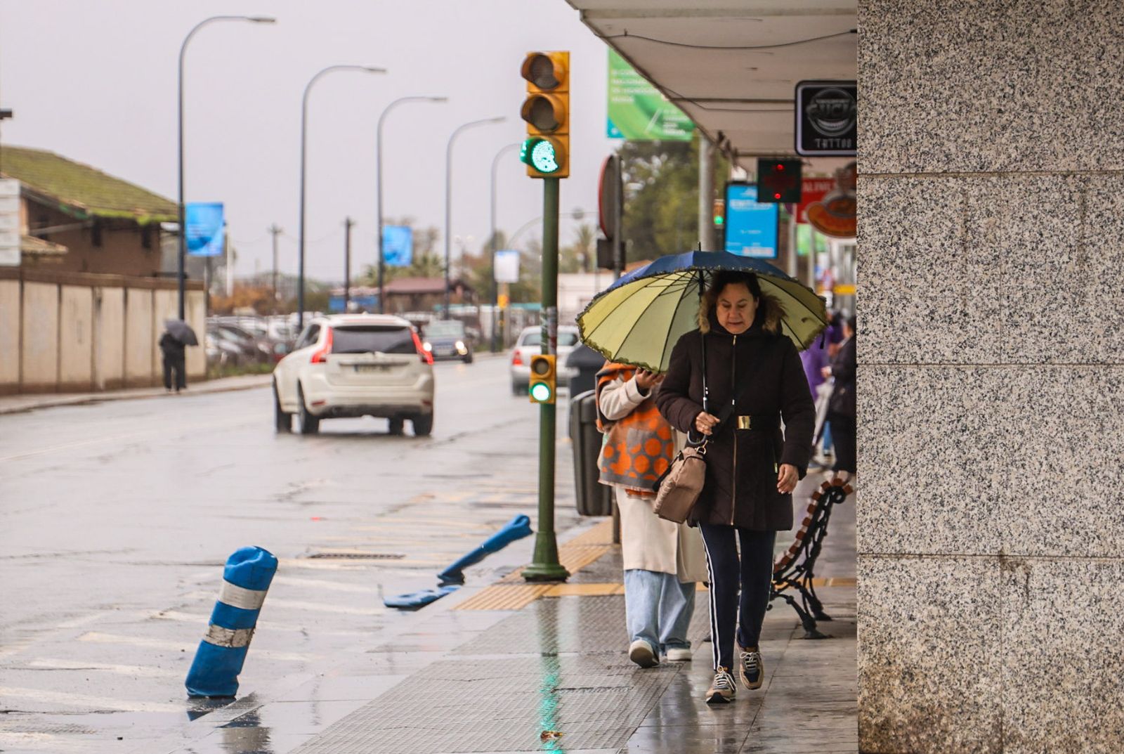 Fotografías de las precipitaciones por la borrasca Ingrid en la ciudad