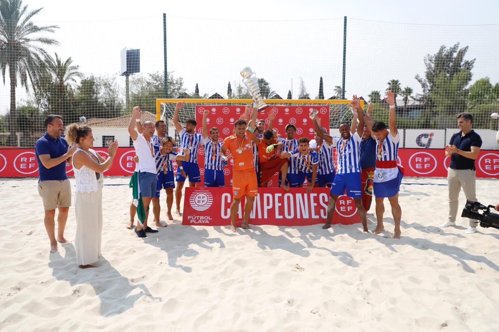 Supercopa de España de fútbol playa: EnPie Málaga, campeón