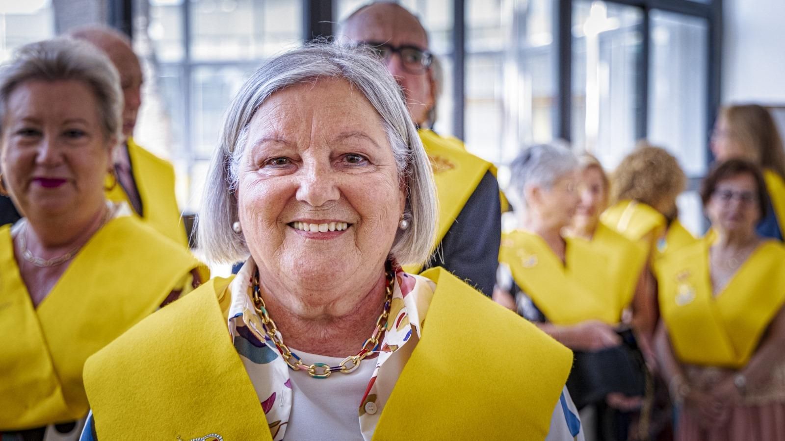 Teresa García Sobrero. otra de las egresadas del Aula de Mayores de la UCA.
