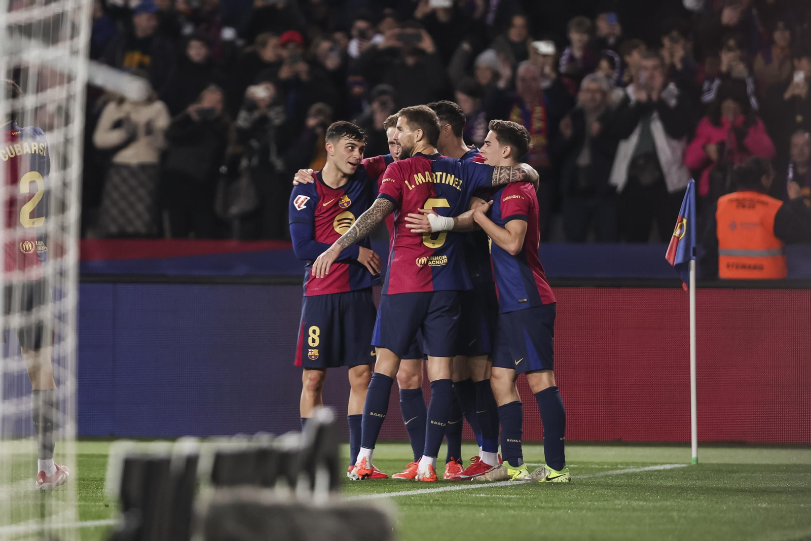 Las fotos del polémico Barcelona - Rayo Vallecano