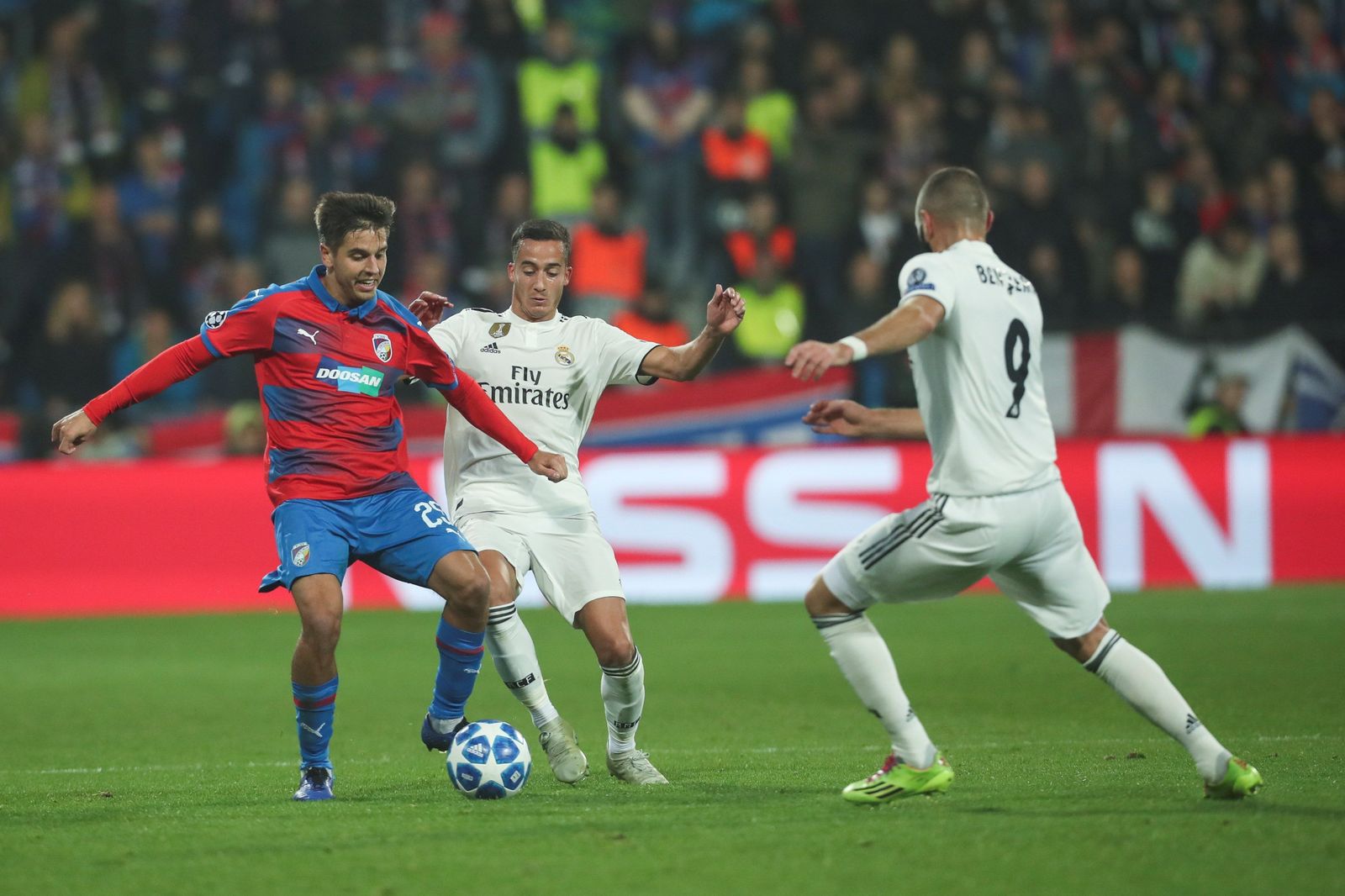 Las imágenes del Viktoria Plzen-Real Madrid