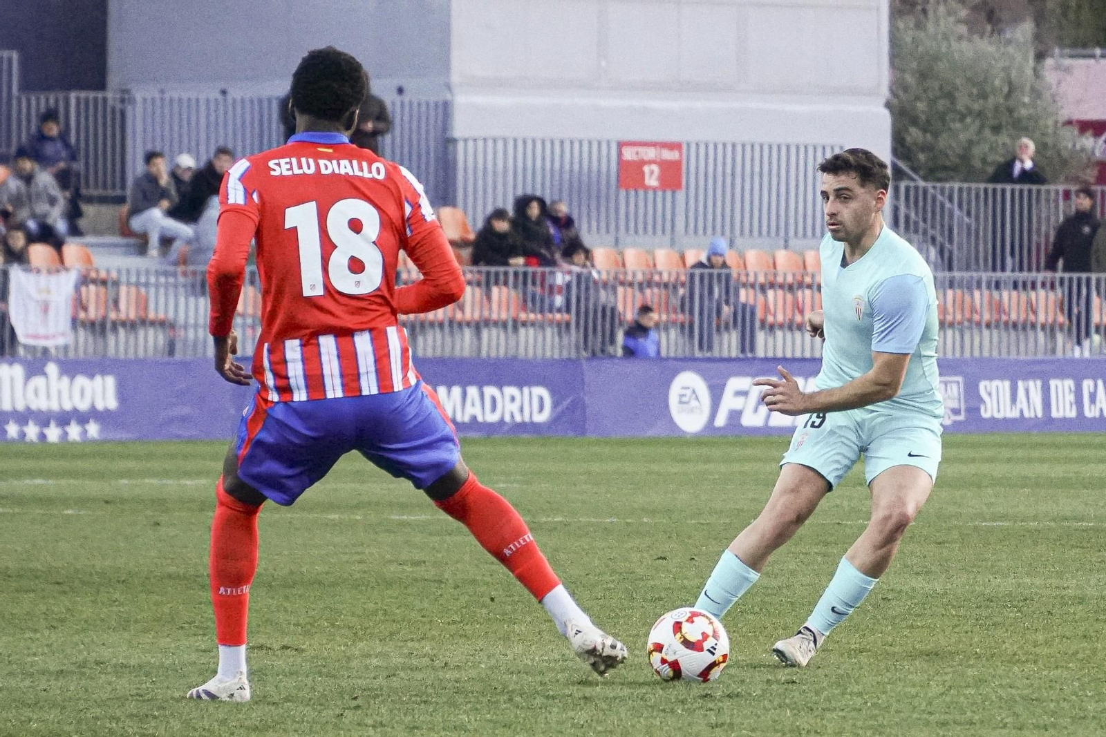 Las mejores fotos del Atlético de Madrid B - Algeciras
