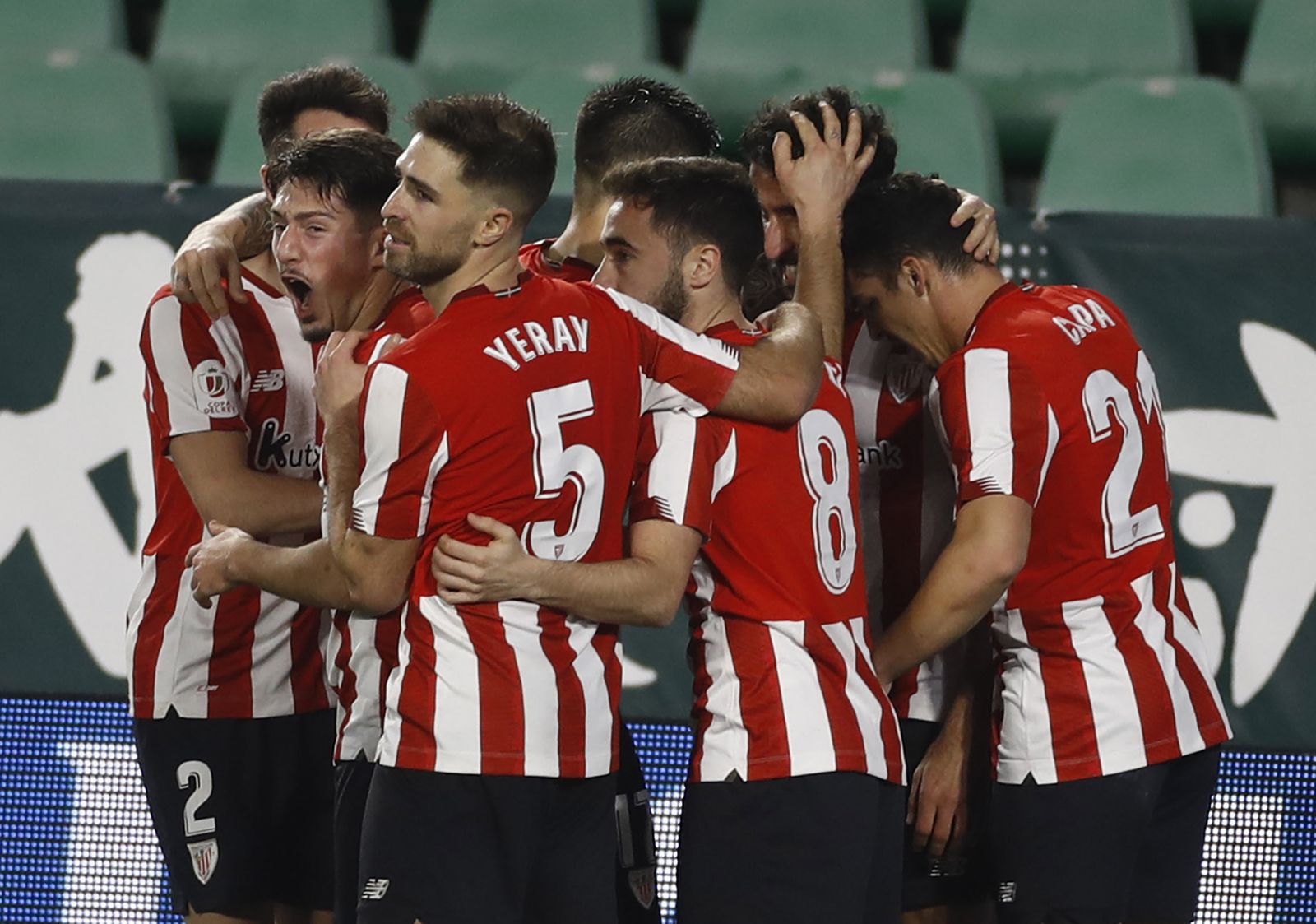 El Betis-Bilbao de Copa del Rey, en imágenes