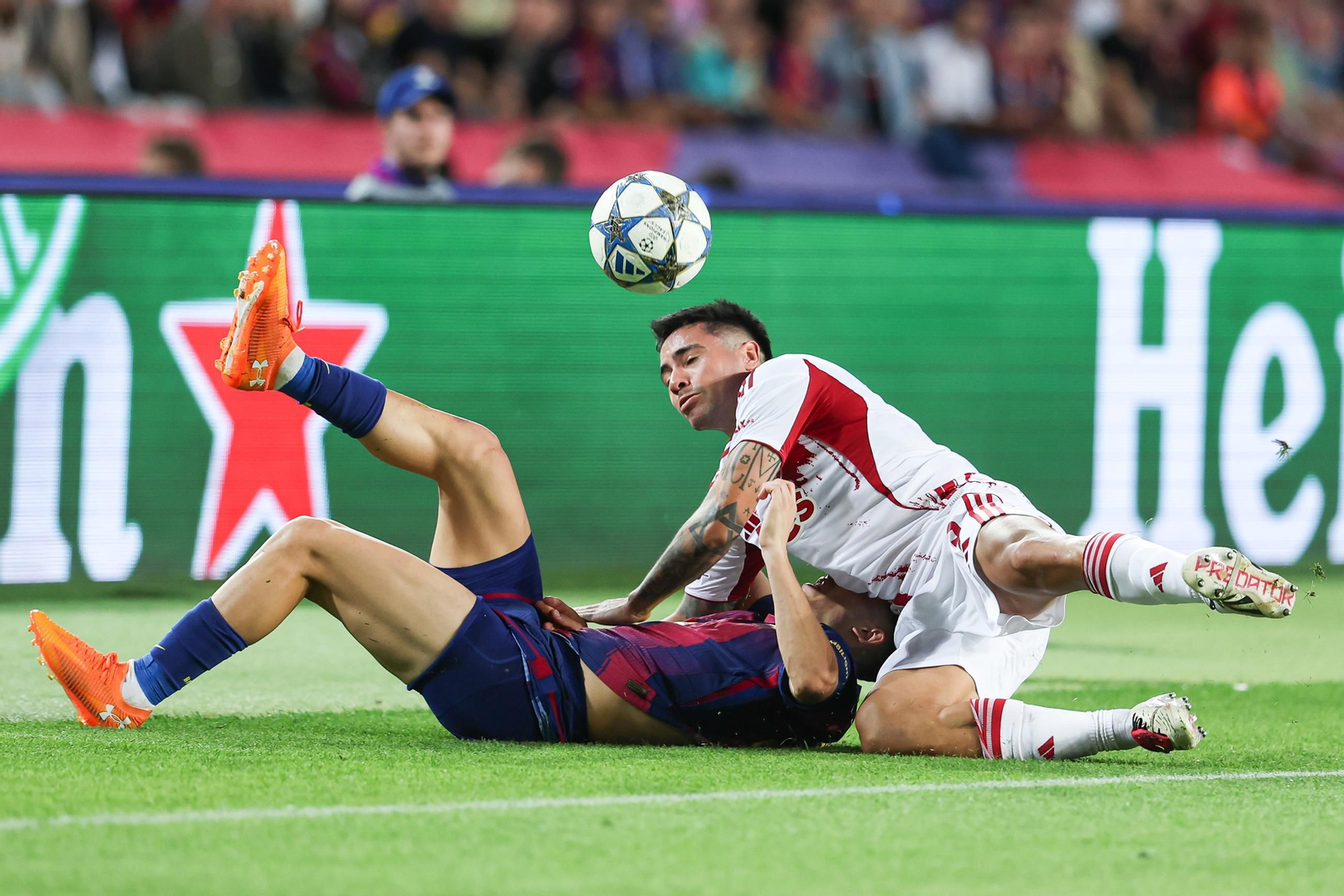 Las fotos del Barcelona-Olympiacos