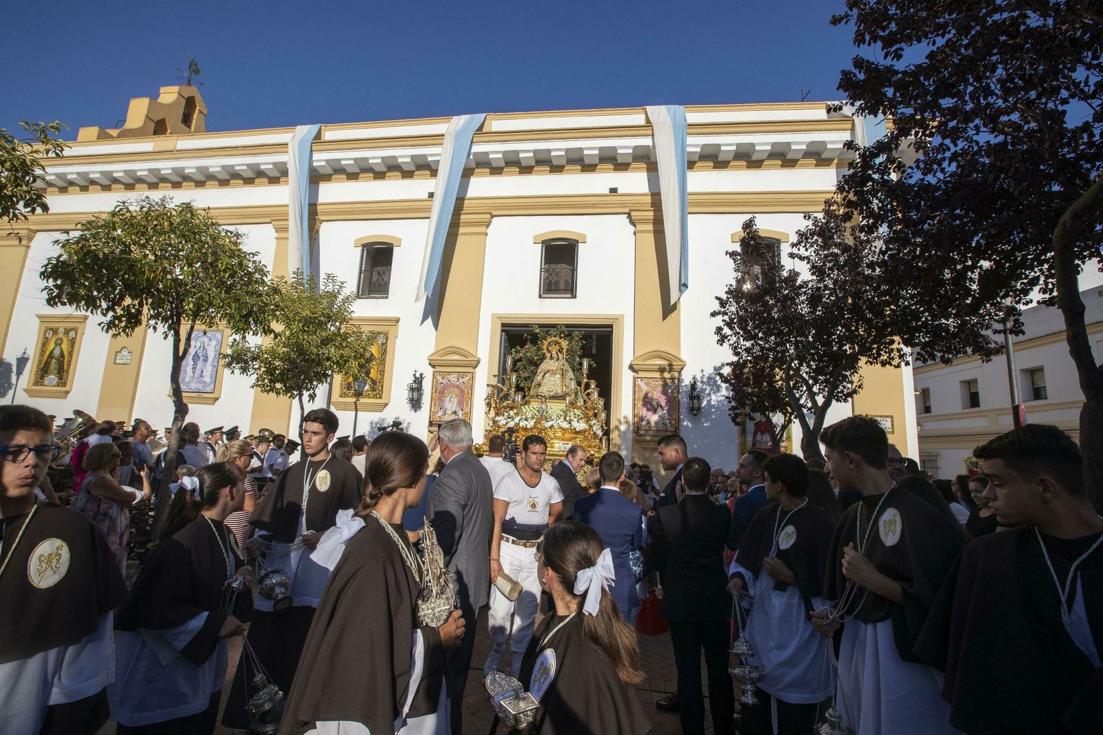 La procesión de la Pastora, en imágenes