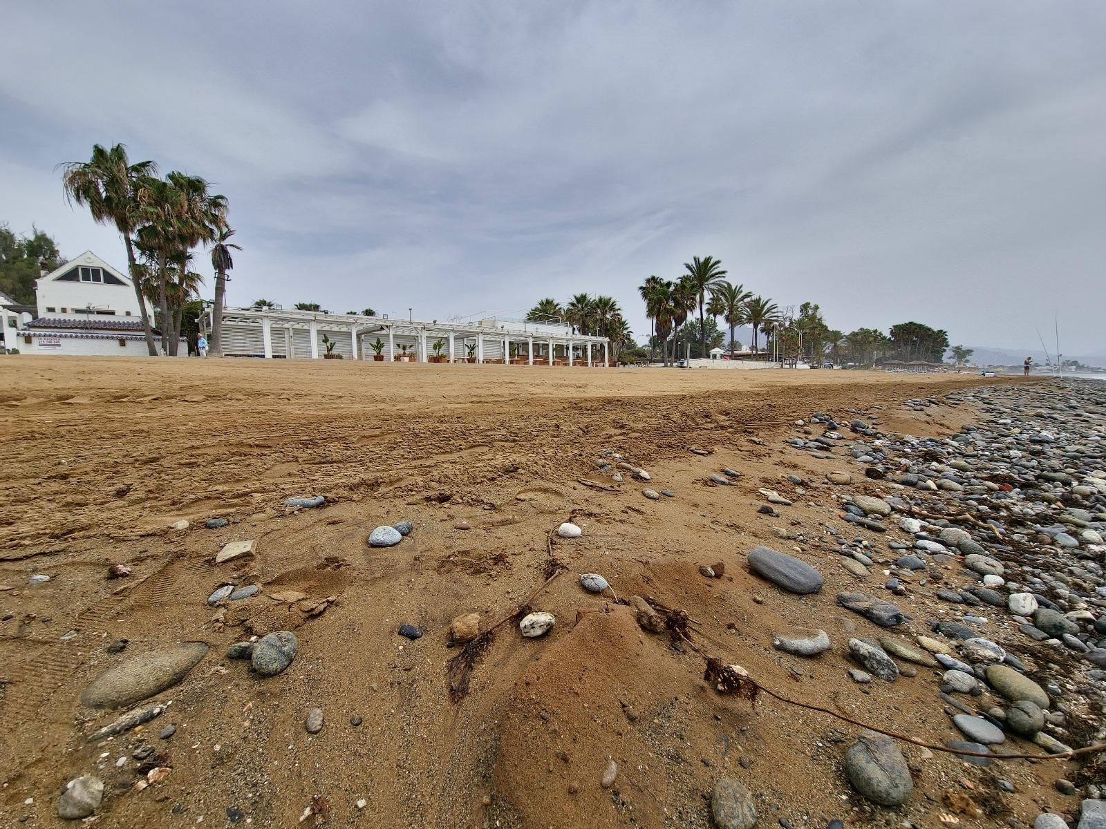 Una playa de San Pedro Alcántara.