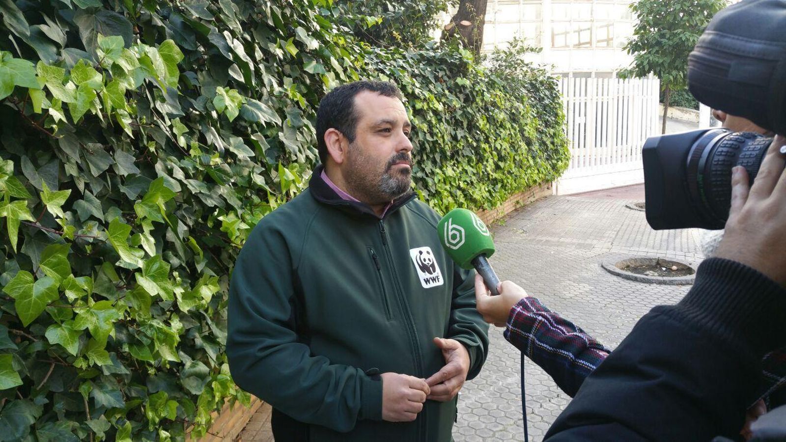 Juanjo Carmona, portavoz de WWF en Doñana.