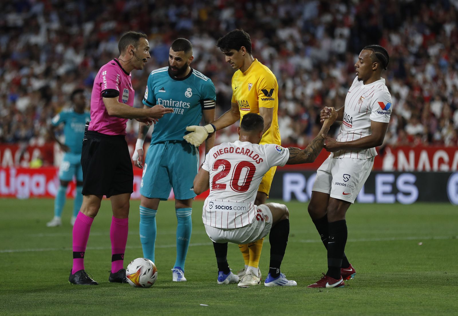 Las imágenes del Sevilla- Real Madrid