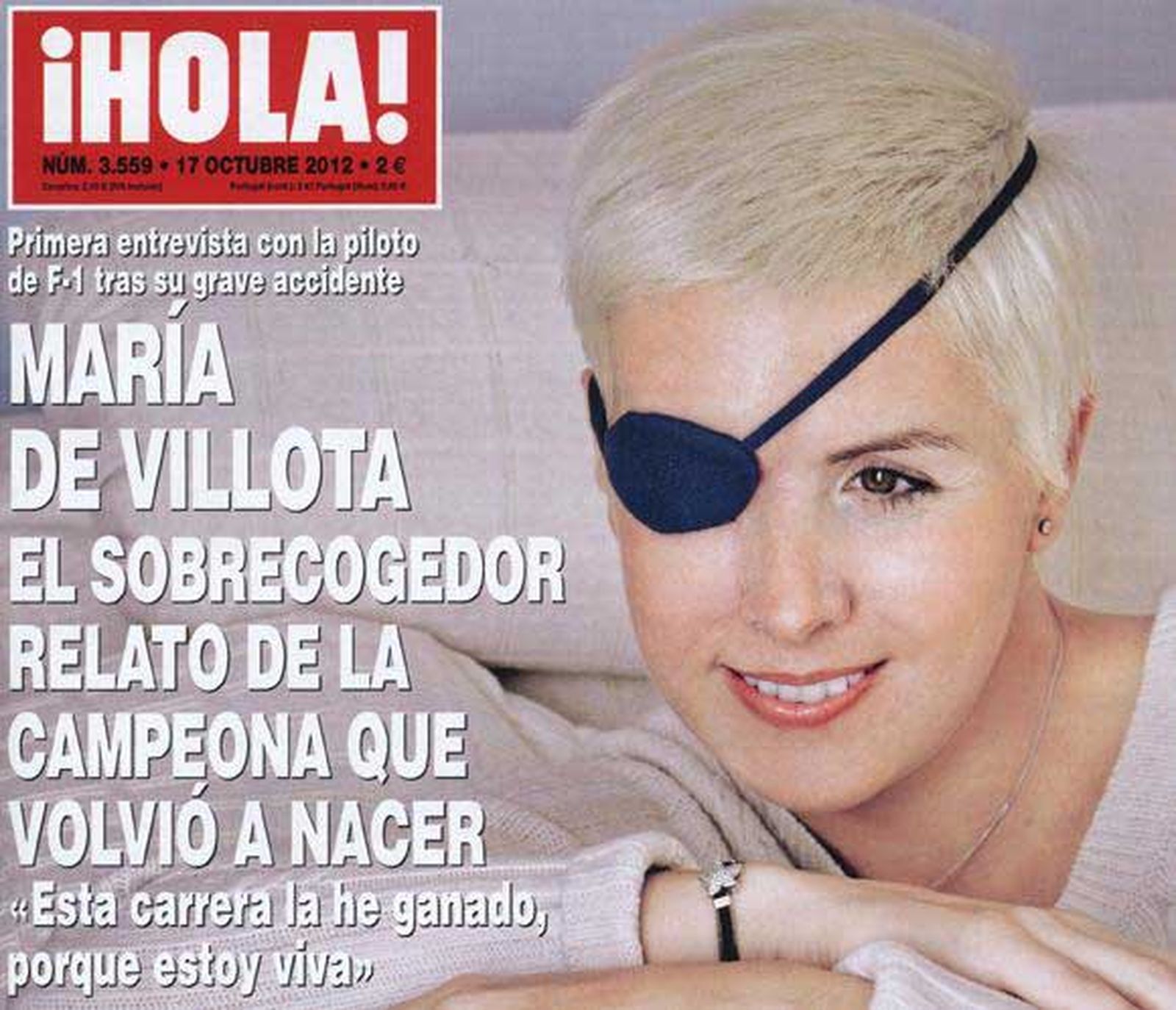 María de Villota: "Esta carrera la he ganado porque estoy viva"