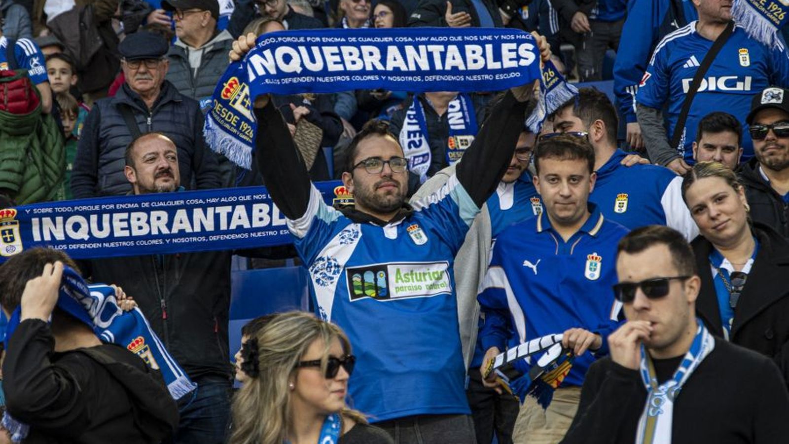 Las fotos del Real Oviedo-Málaga CF