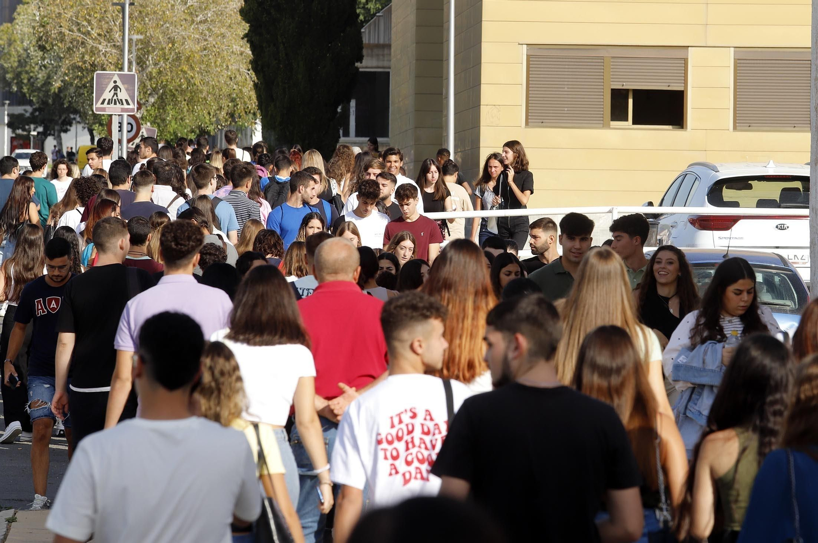 Imágenes de la vuelta a la Universidad de Huelva
