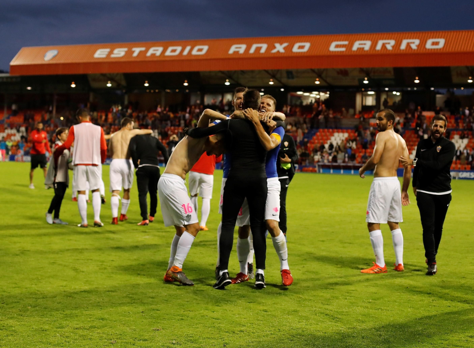 El Lugo-UD Almería, en imágenes