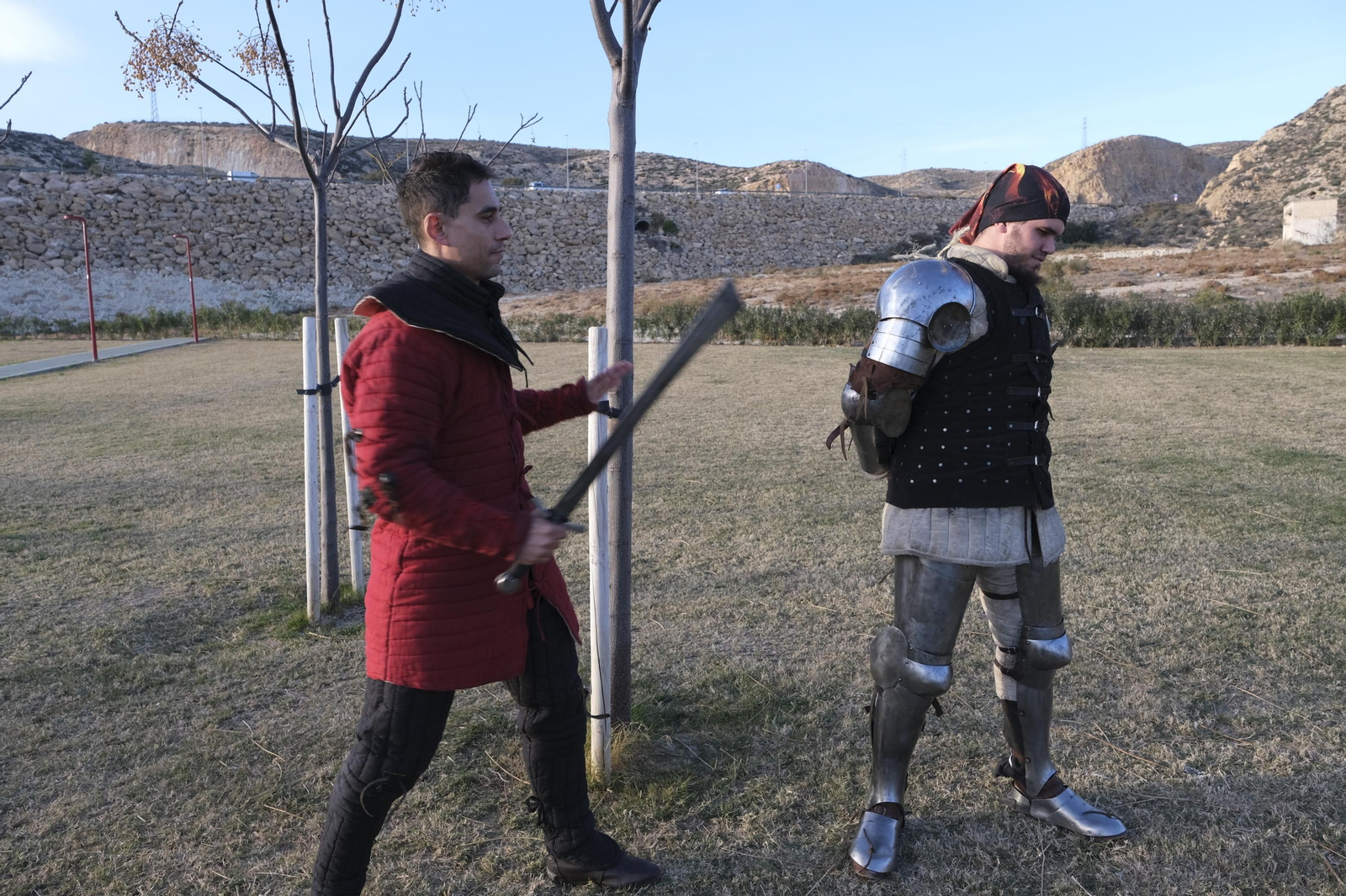 Fotogalería de los combates medievales en Almería