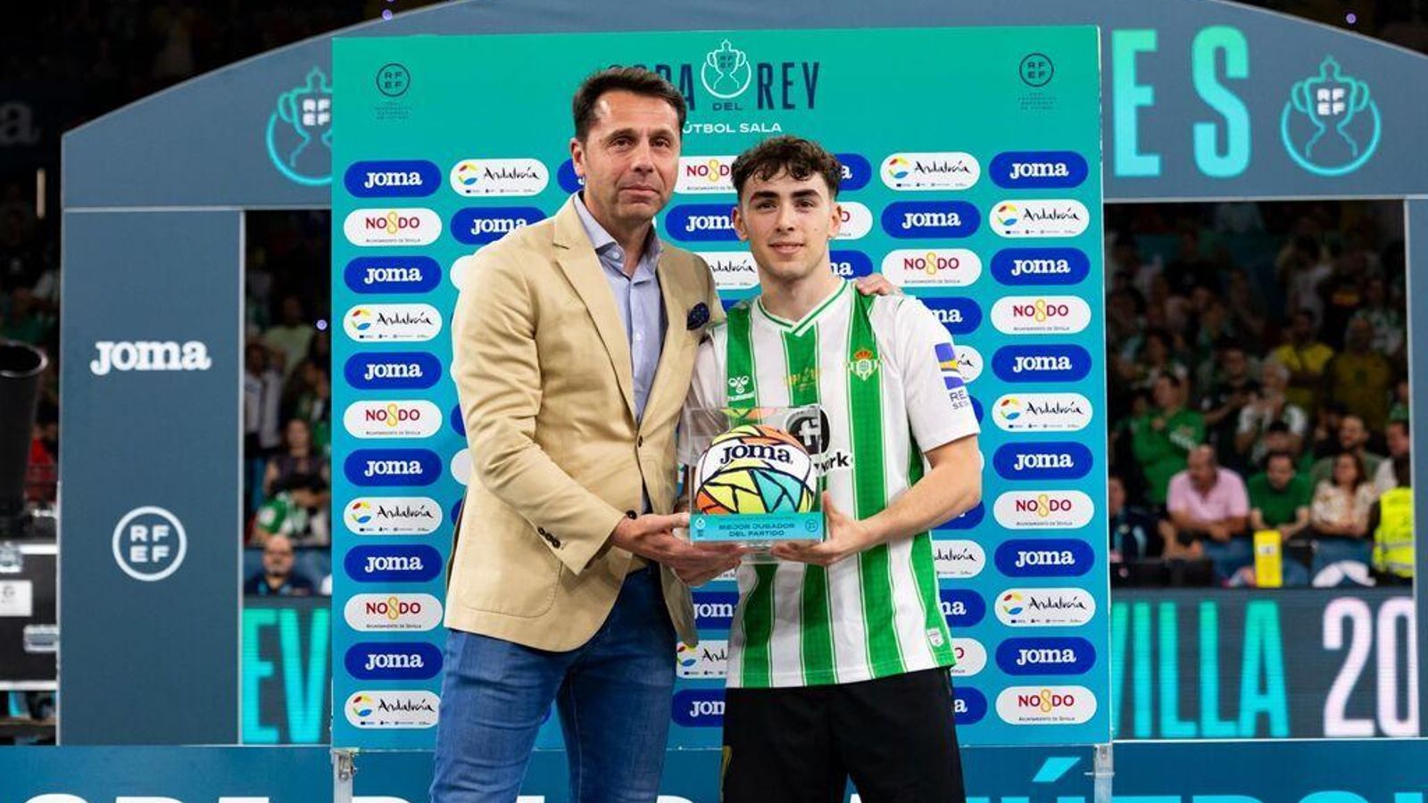 El pívot del Betis Futsal fue designado como Mejor Jugador de la final celebrada en San Pablo.