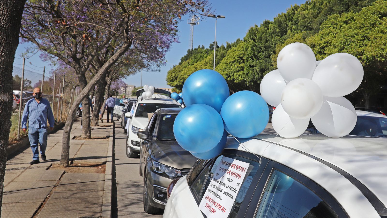 Nueva protesta de los trabajadores del ayuntamiento