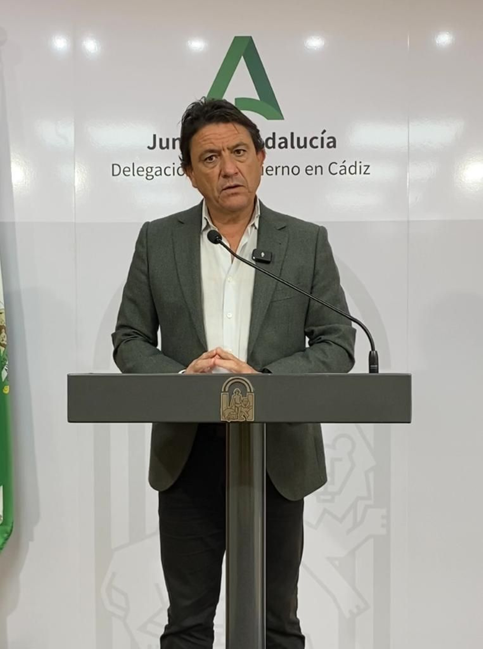 El delegado territorial de Empleo, Empresa y Trabajo Autónomo, Daniel Sánchez.