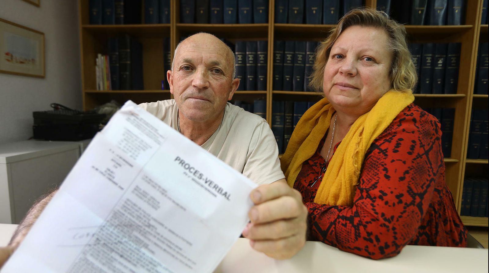 José Antonio Cruz y su esposa, Esperanza Nadiya Boychuk.