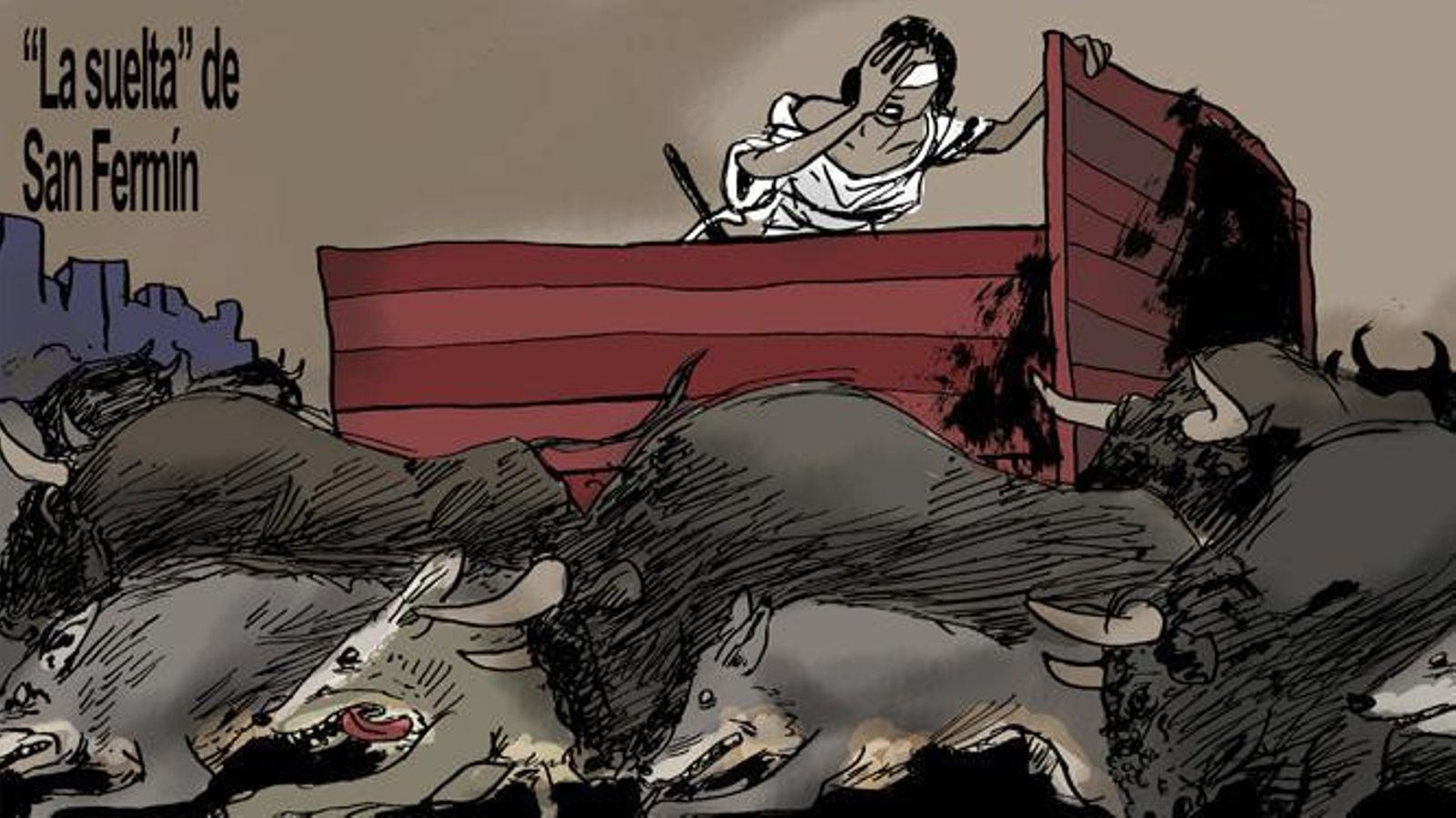 'La suelta' de San Fermín