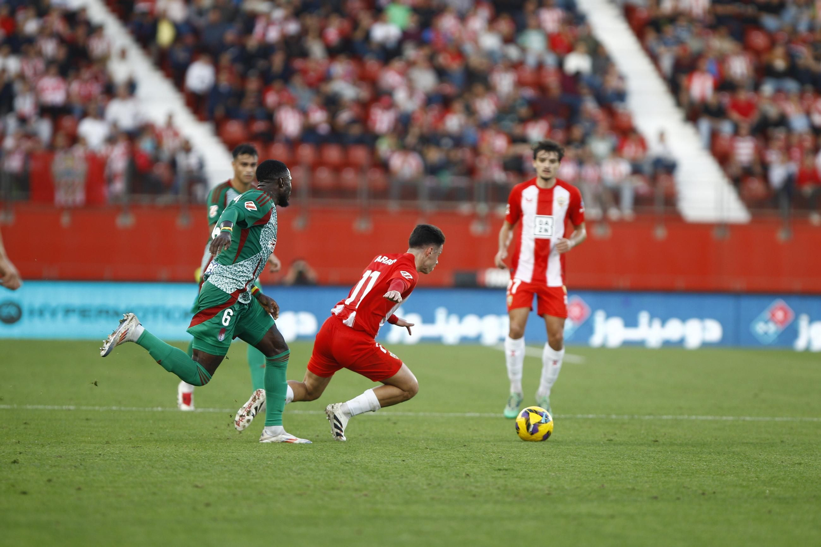 Las mejores imágenes del U.D. Almería-Granada C.F