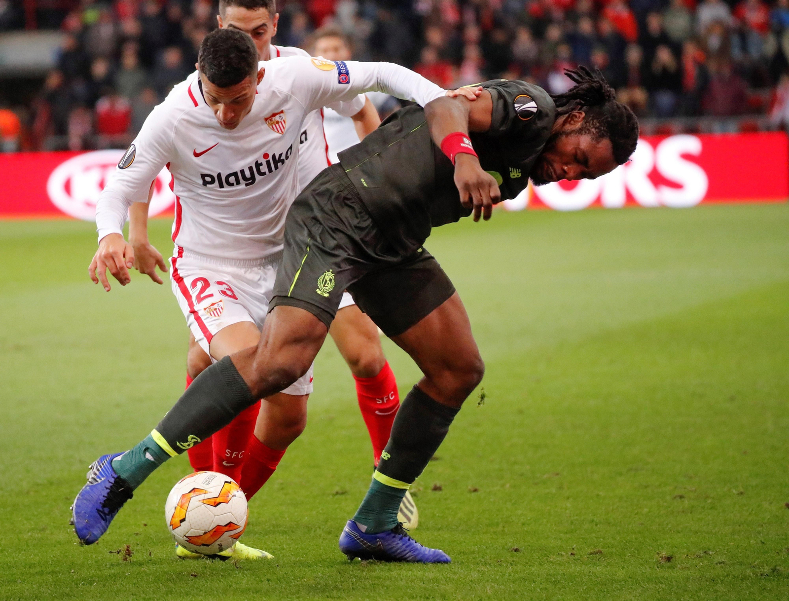 Las imágenes del Standard de Lieja-Sevilla