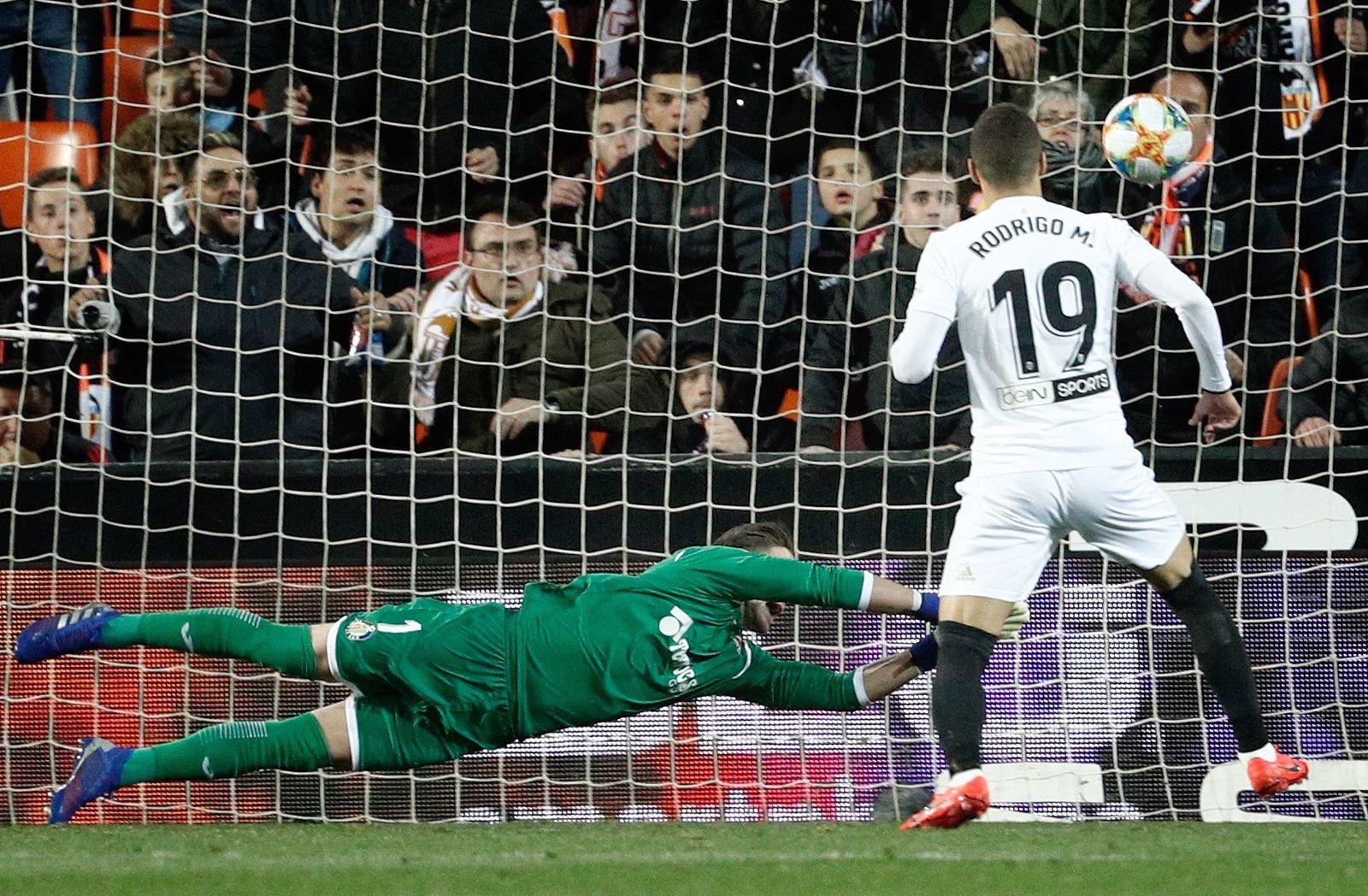 Las imágenes del Valencia-Getafe de Copa del Rey