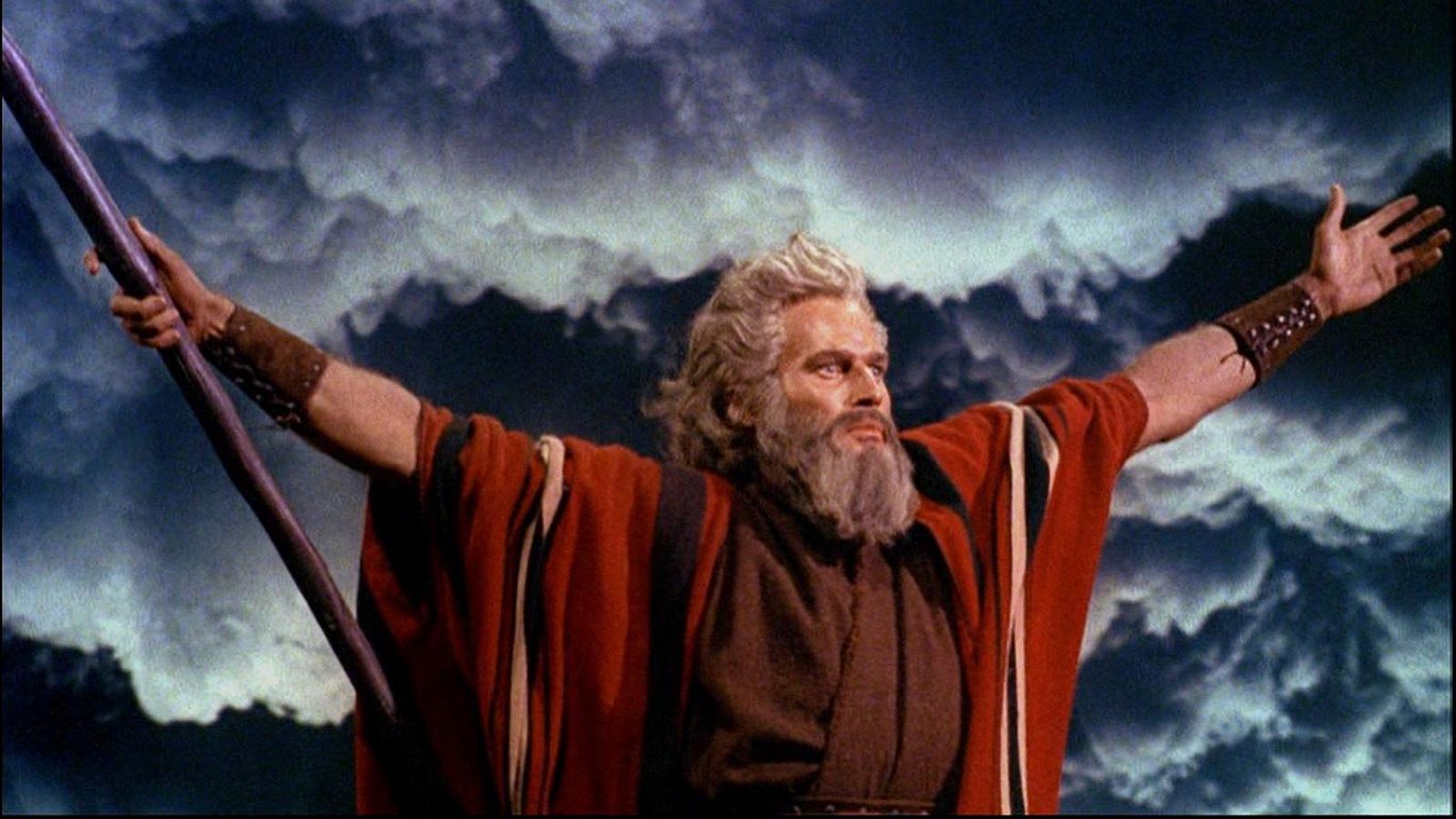 Charlton Heston en 'Los diez mandamientos',