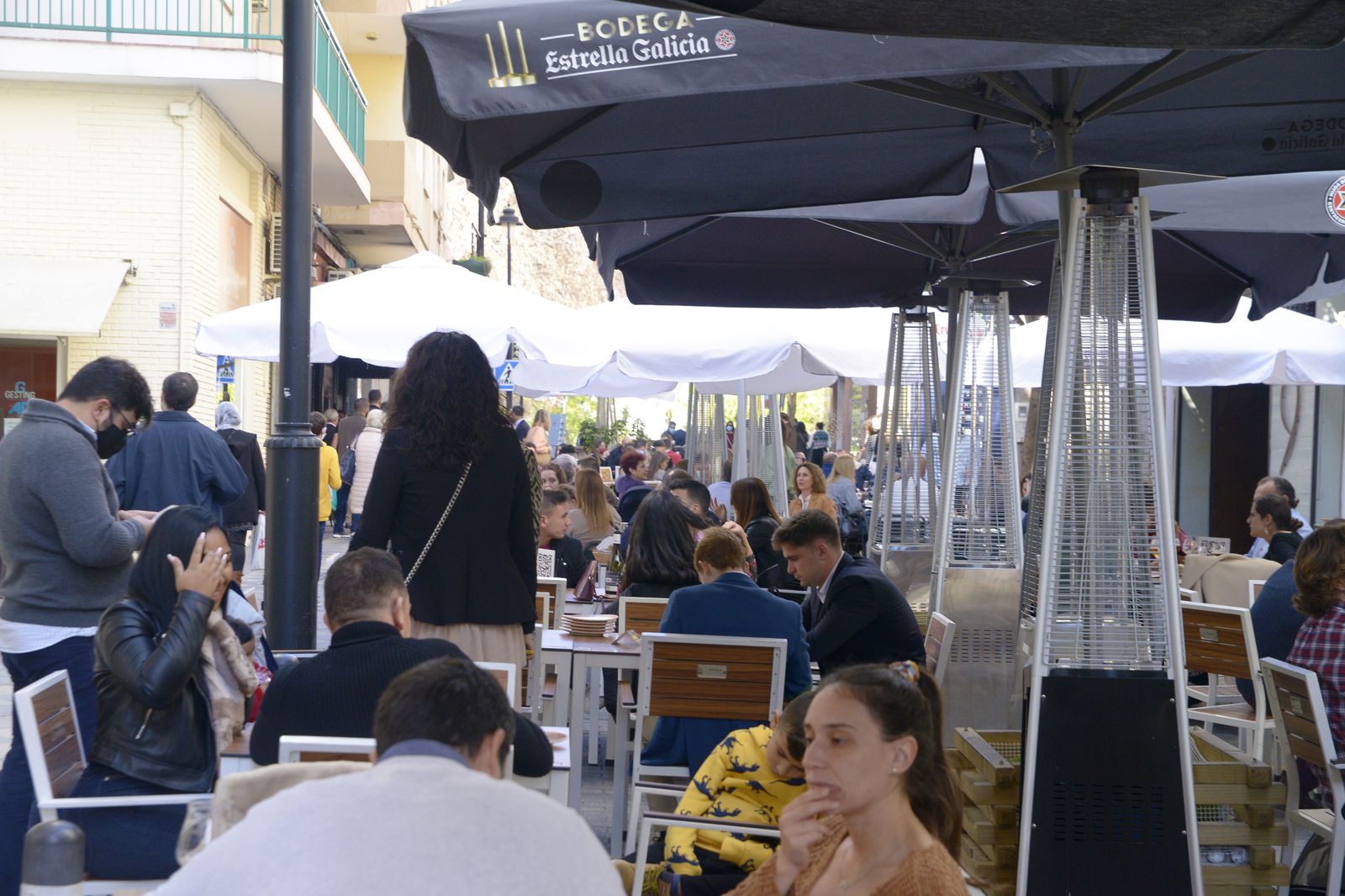 Fotos de ambiente navideño en Algeciras.