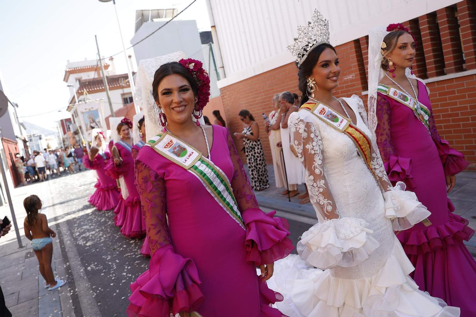 Fotos de la procesión de la Virgen del Carmen en La Línea