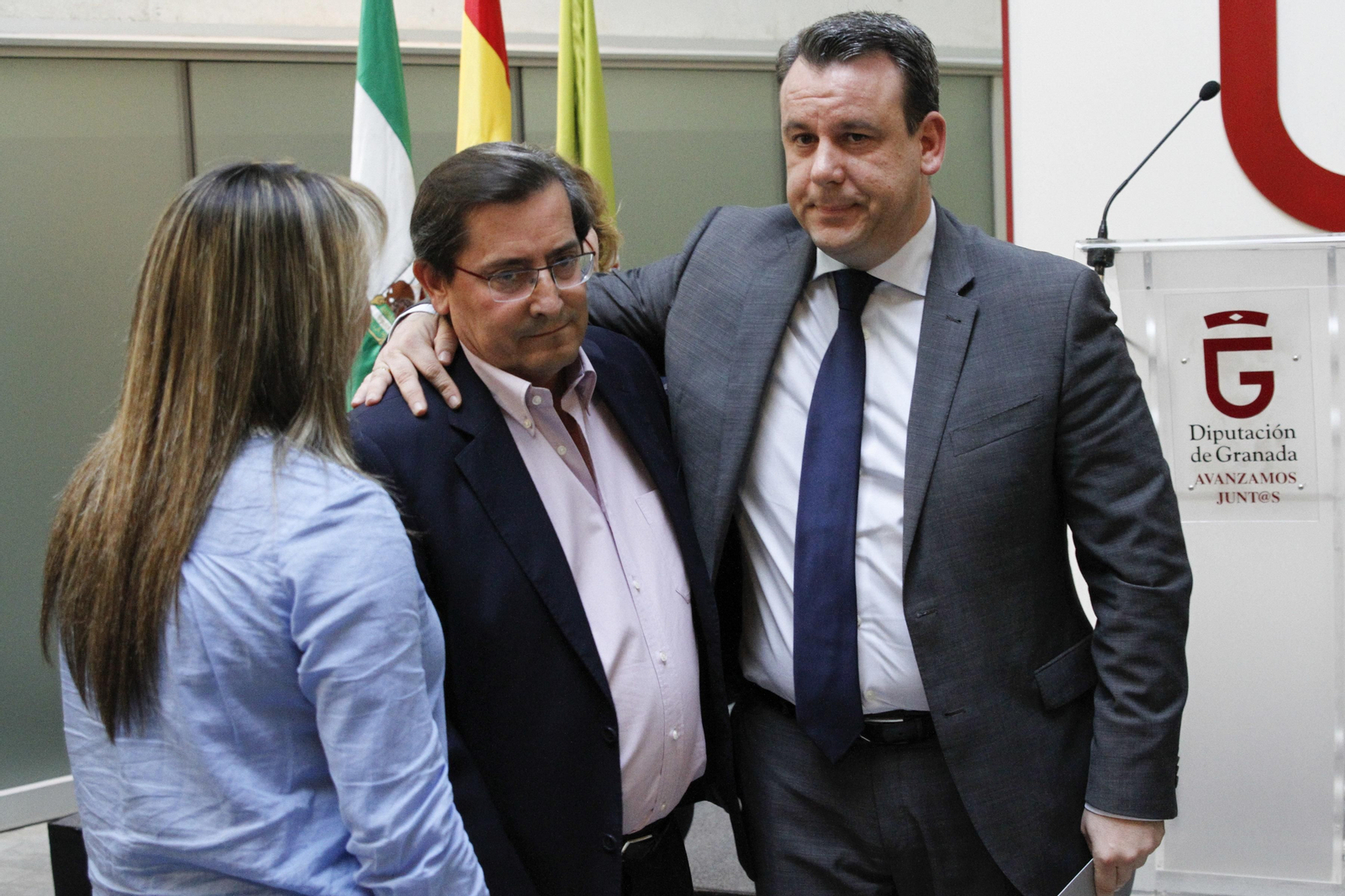 Mariano Lorente, el día de su dimisión como diputado provincial.