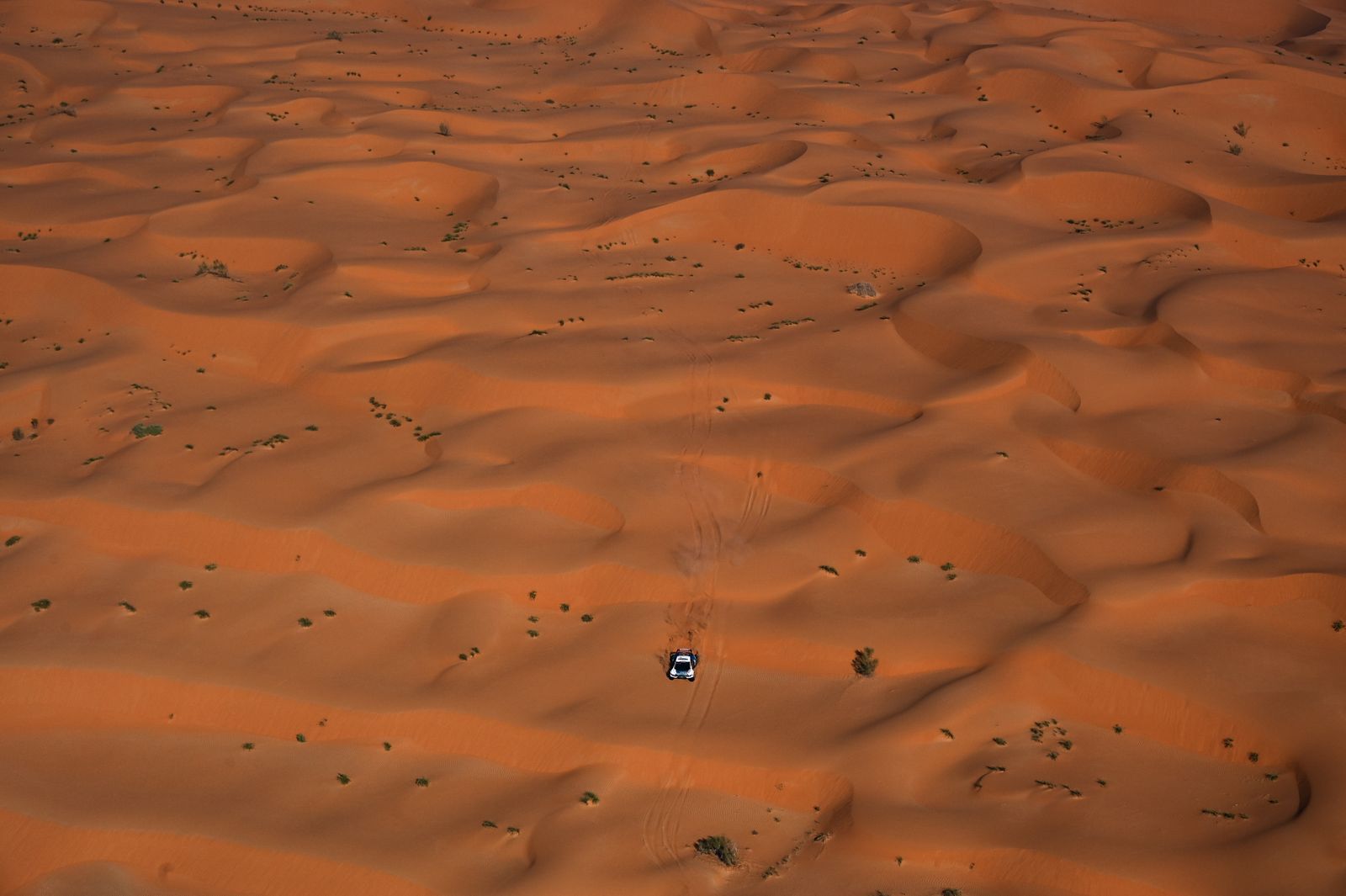 Las mejores fotos del Dakar por las dunas