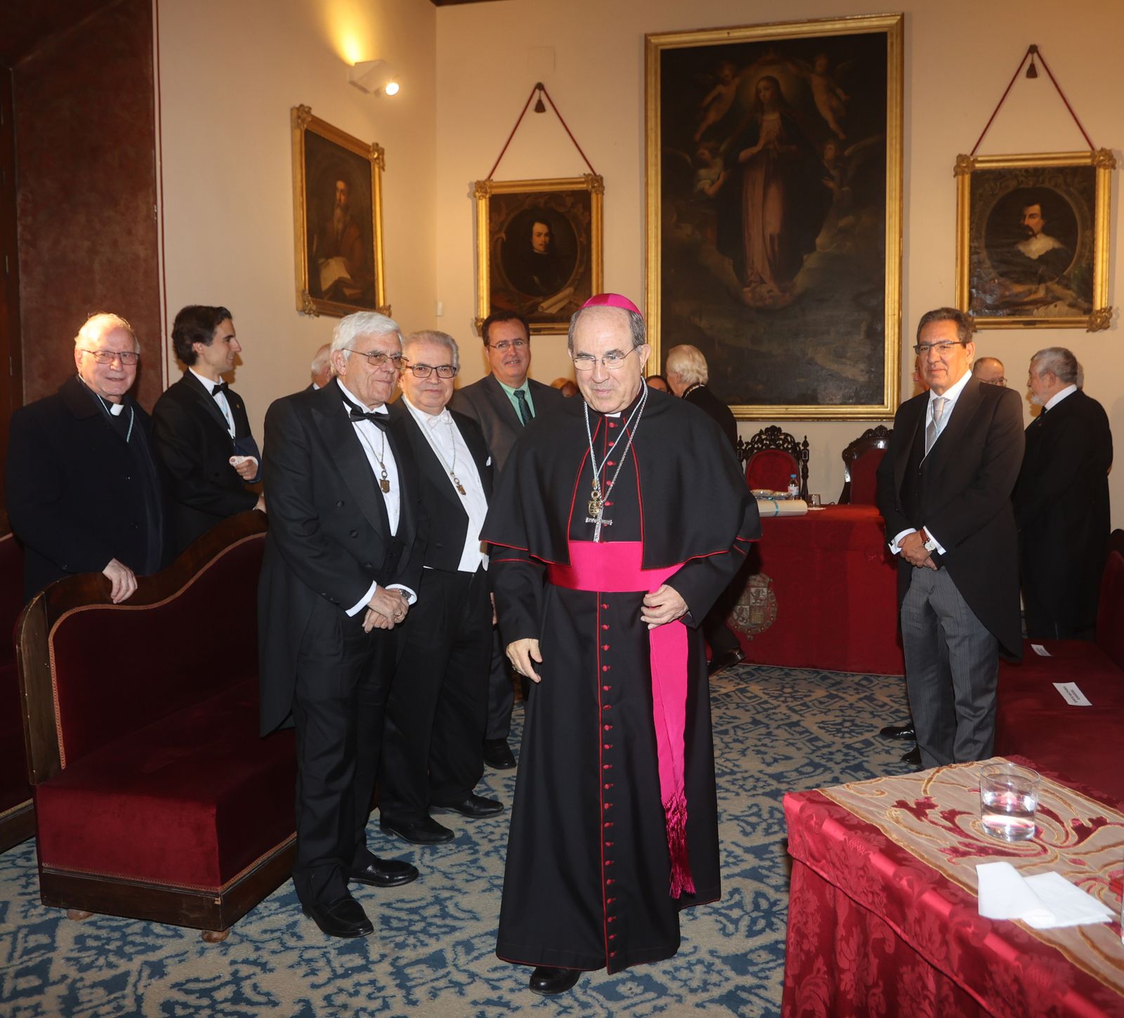 Nombramiento como académico de Bellas Artes al Arzobispo Asenjo