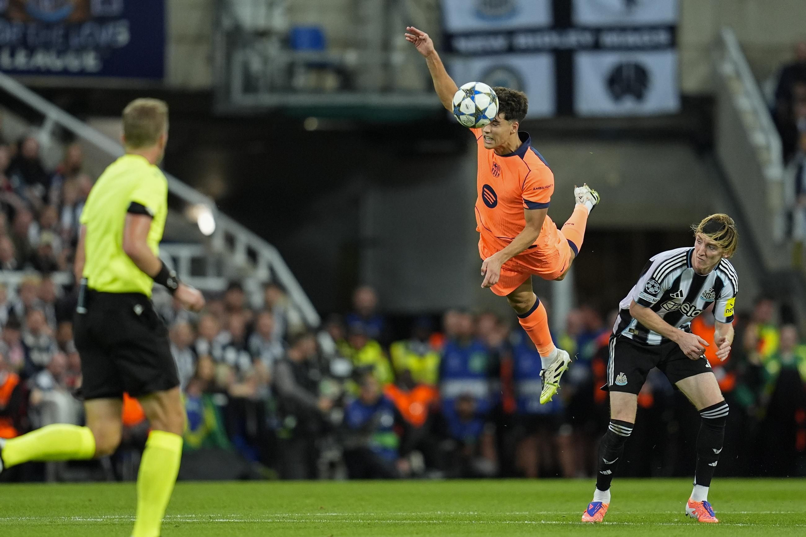 Las fotos del Newcastle-Barcelona