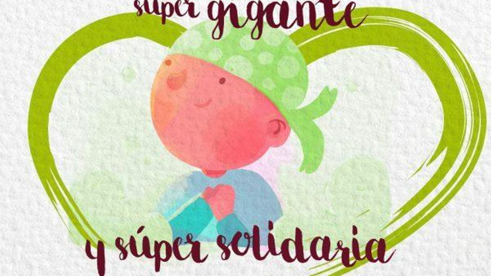 Cartel de presentación del evento solidario.