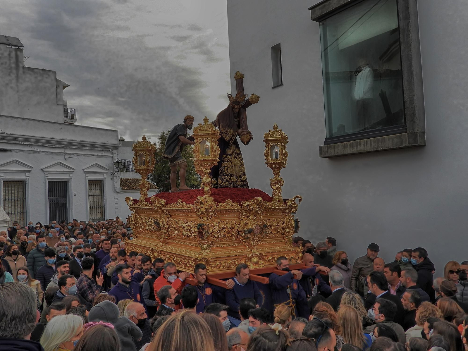 Nuestro Padre Jesús Nazareno de Ayamonte en el Domingo de Señas.