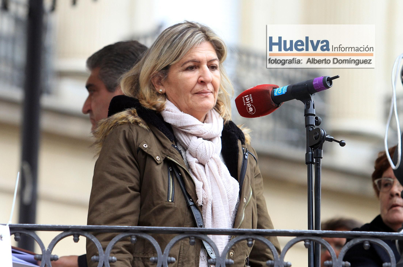 Imágenes de la manifestación contra la derogación de la prisión permanente revisable celebrada en Huelva