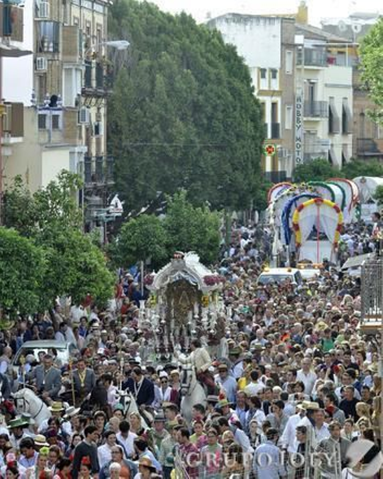 Triana, de camino al Rocío