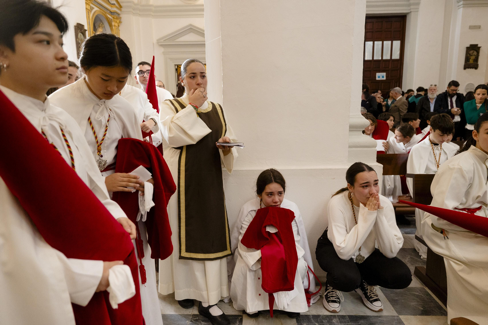 Las imágenes de la cofradía de la Borriquita en la Semana Santa de Cádiz de 2024