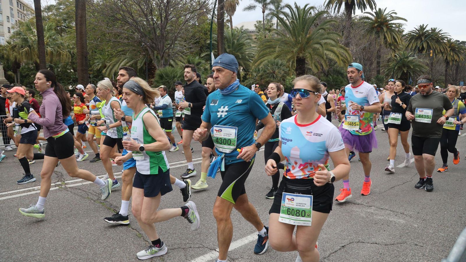 La Media Maratón de Málaga 2025, en fotos