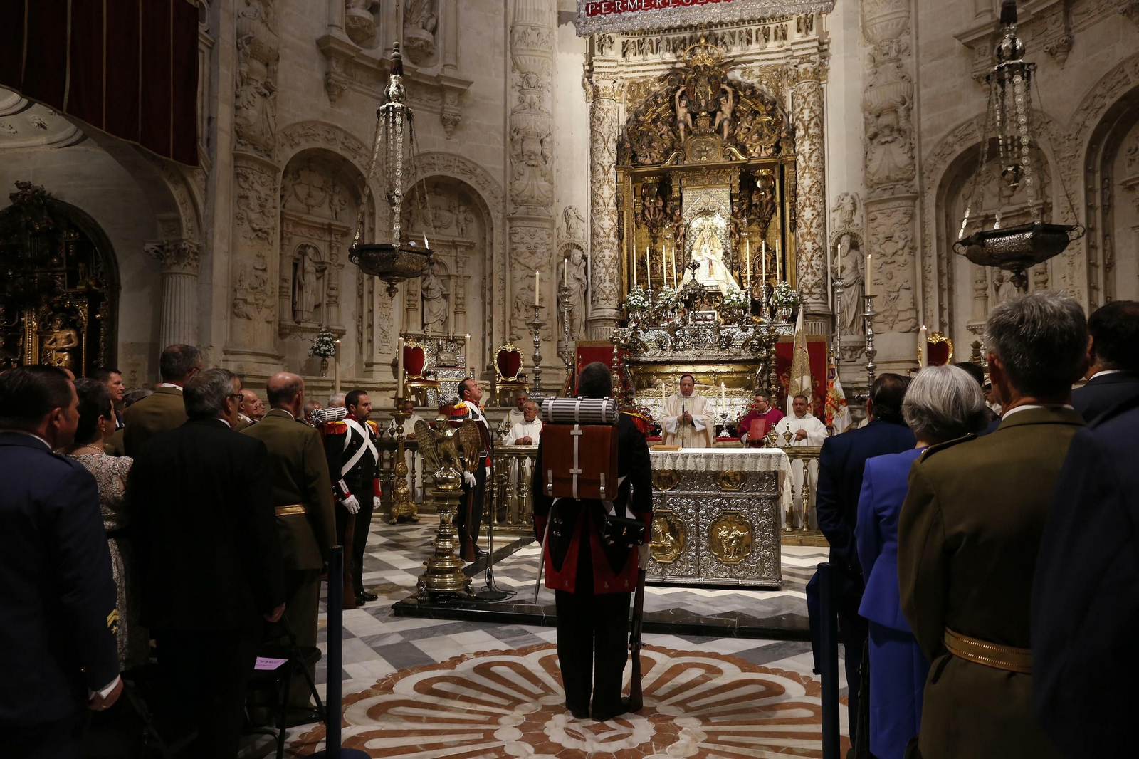 Celebración de la festividad de San Fernando en la Catedral de Sevilla