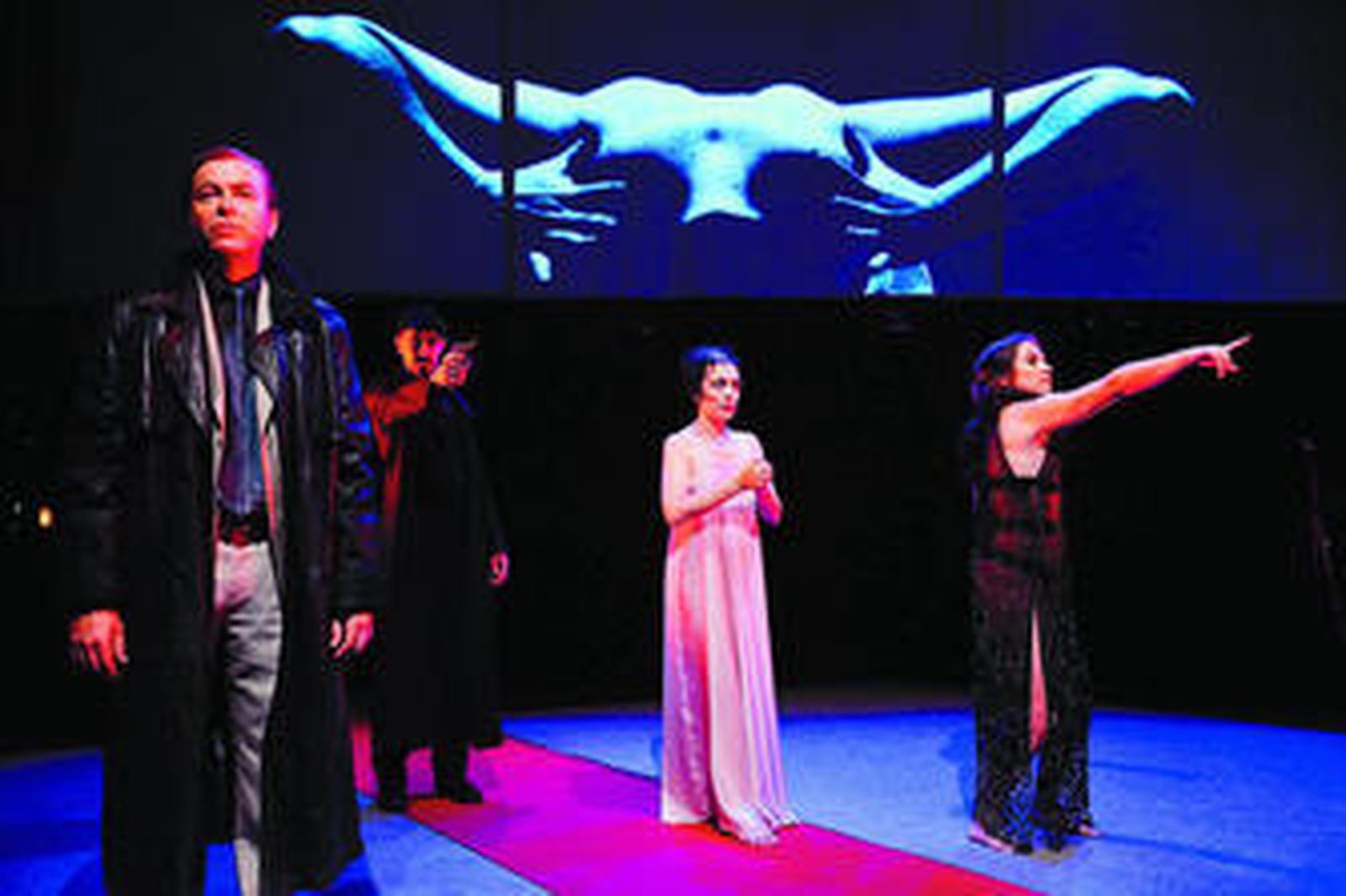 El espectáculo inauguró ayer el Festival Puerta al Mediterráneo, en la localidad turolense de Rubielos de Mora.