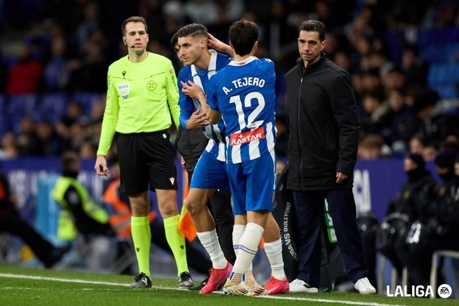 Roberto ya golea con el Espanyol