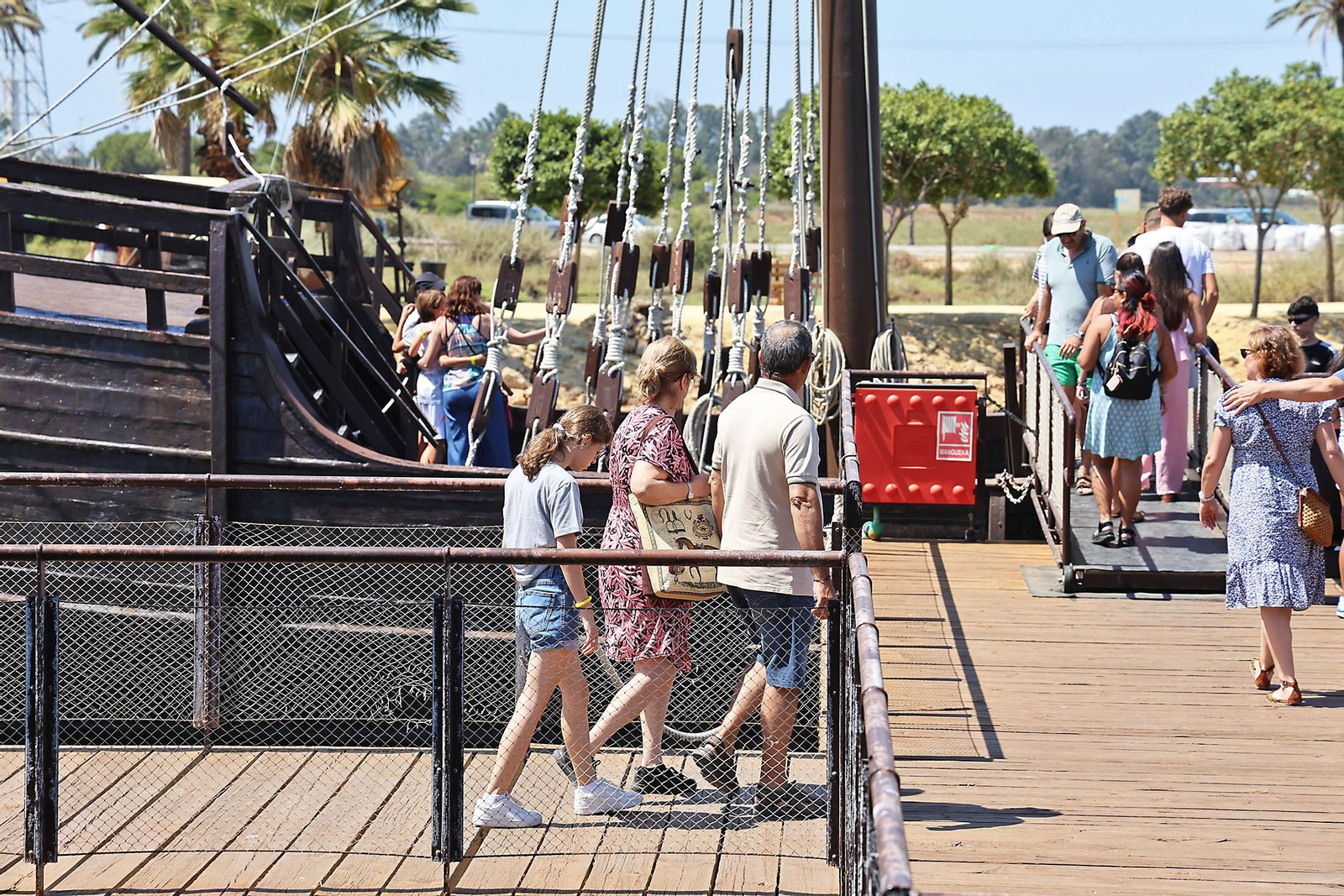 Muelle de las Carabelas, visita obligatoria para el Turismo en Huelva