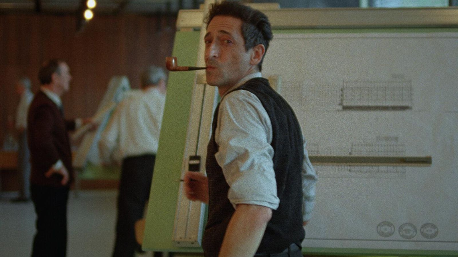 Adrien Brody, en 'The Brutalist'.