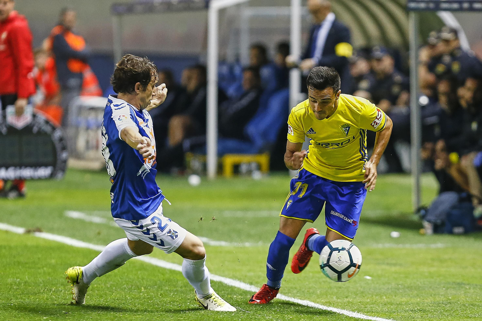 Imágenes del partido Cádiz C.F. - C.D. Tenerife