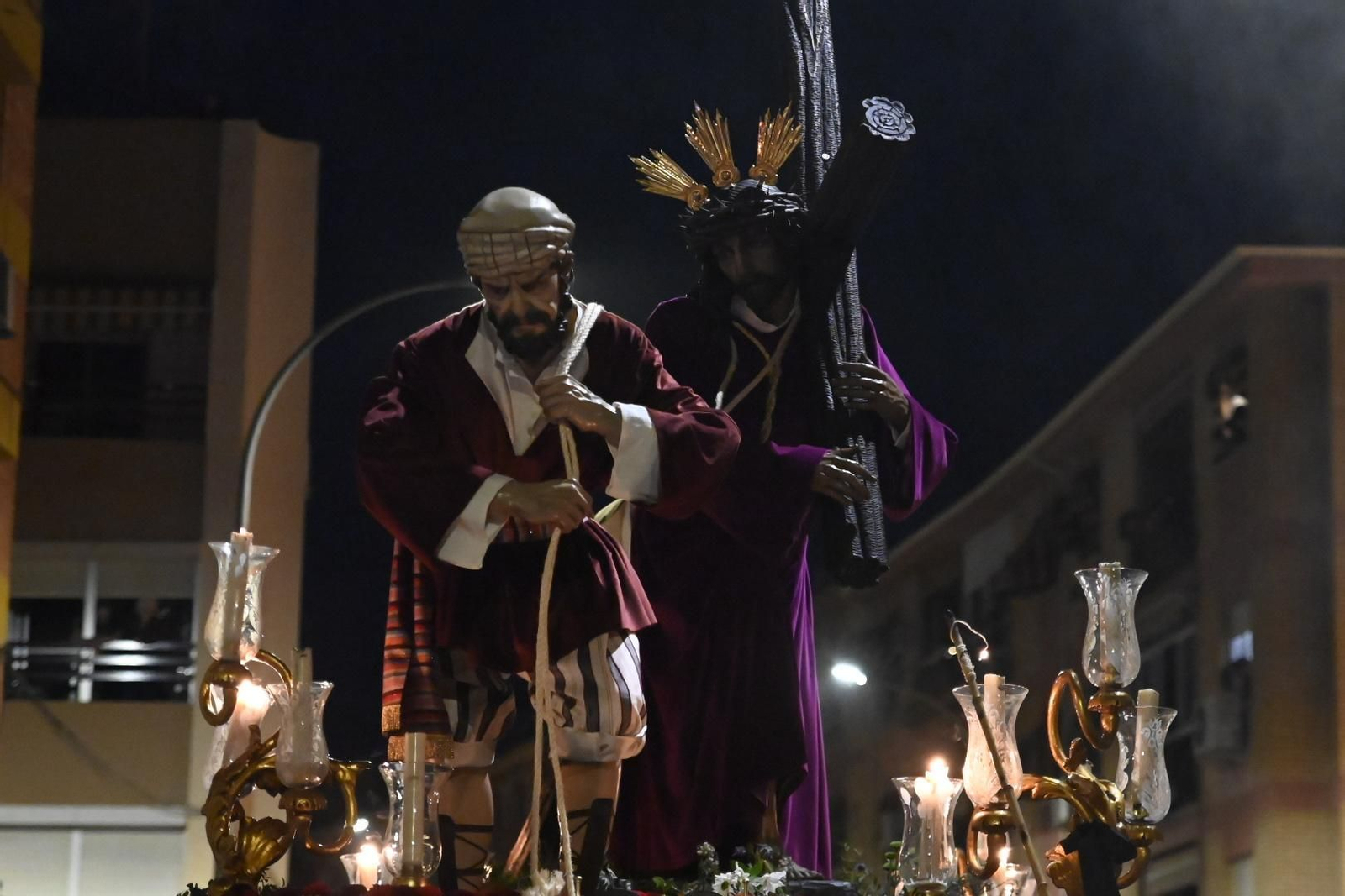 La procesión de la hermandad de la O de Córdoba en este Sábado de Pasión, en imágenes