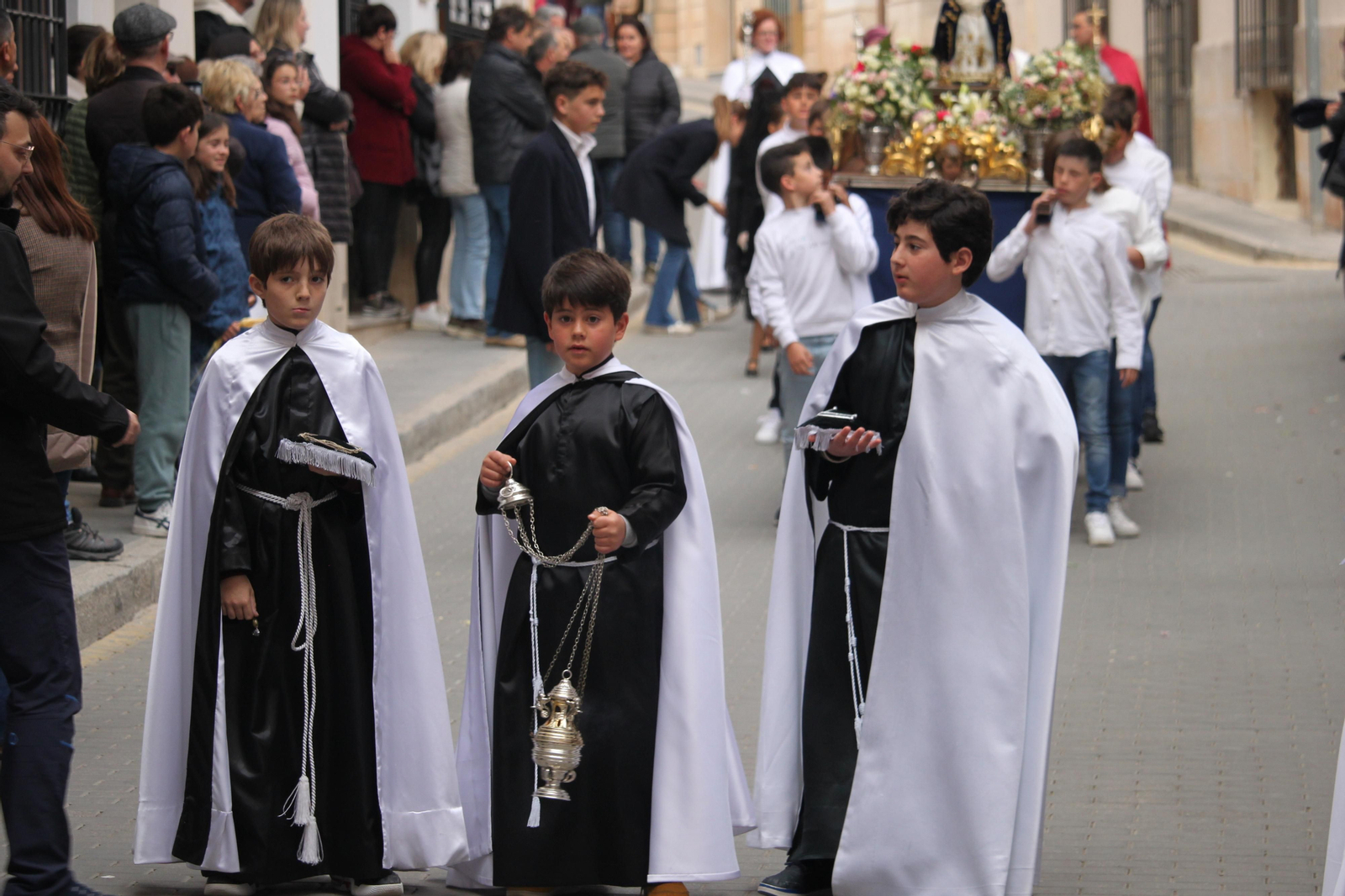 La procesión infantil de Vélez Rubio, en imágenes