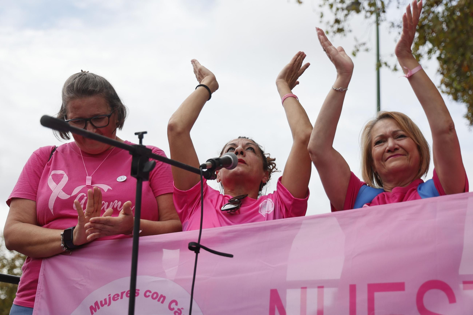 Las imágenes de la manifestación convocada por Amama