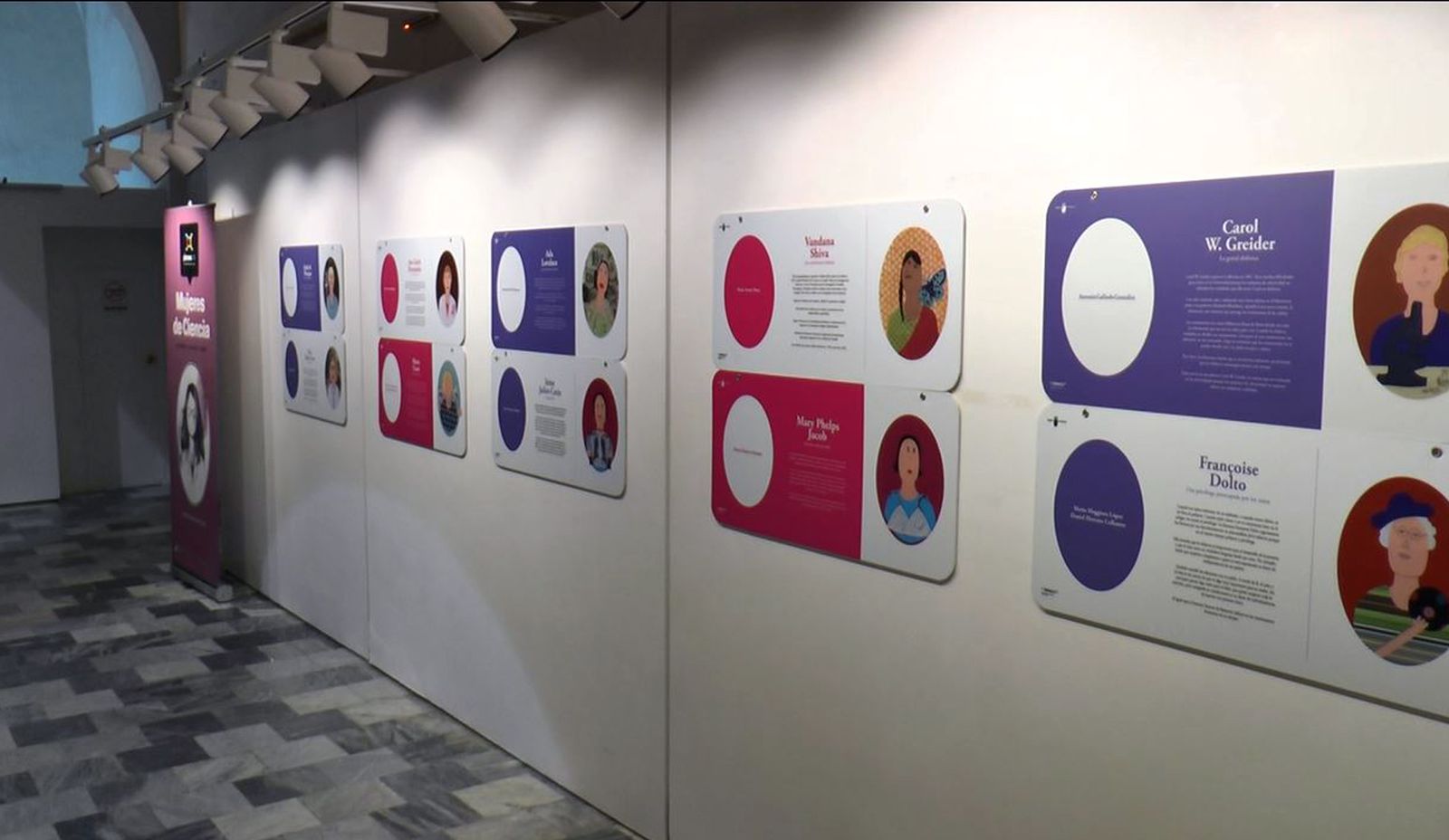 Exposición sobre destacadas mujeres científicas
