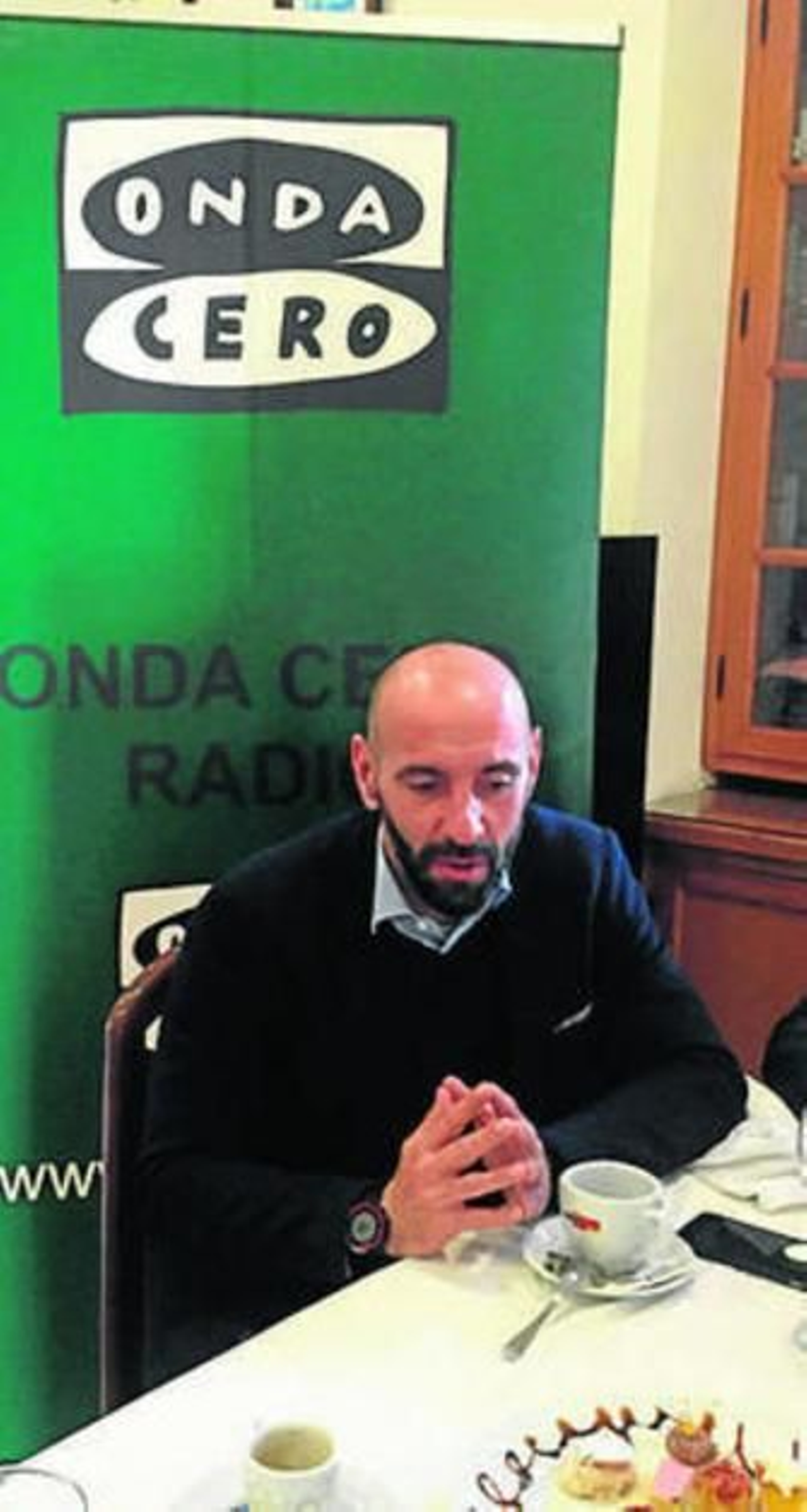 Monchi, en el día de ayer.