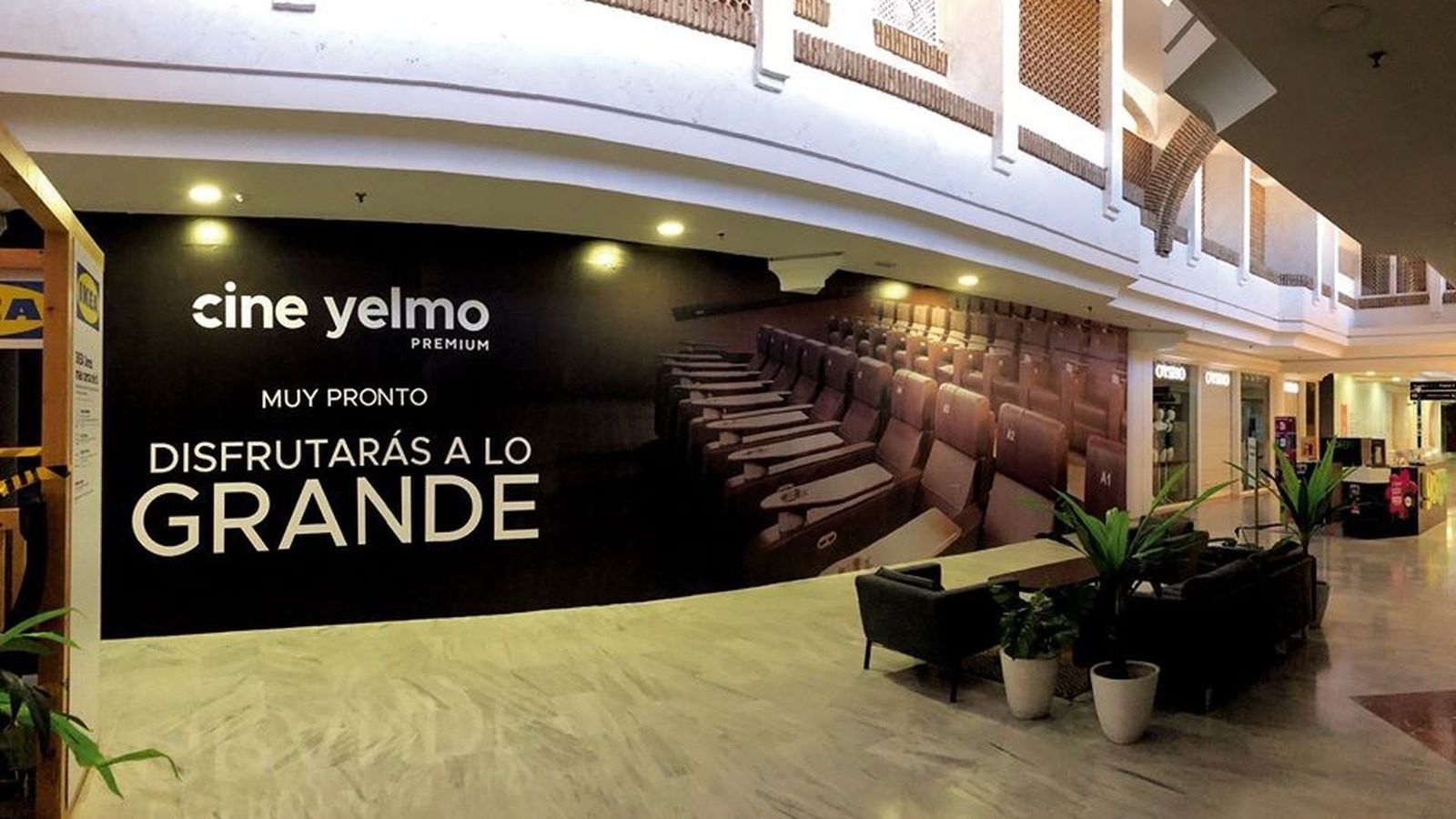 Yelmo se hará cargo de los cines en la reorganización de Bahía Sur.